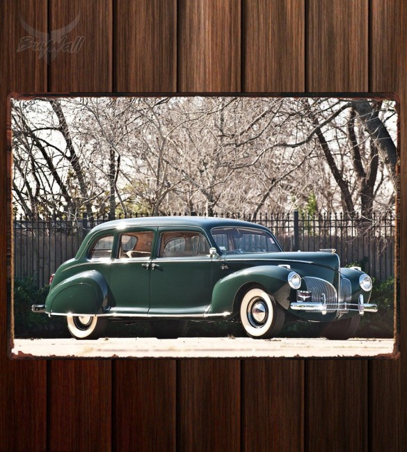 Металлическая табличка Lincoln Custom Limousine Металлическая табличка Lincoln Custom Limousine